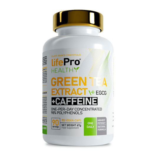 Green Tea Extract + EGCG + Caffeine de la marca LifePRO en L-Carnitina y cafeína