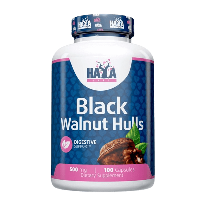 Black Walnut Hulls 500mg - Haya Labs 0