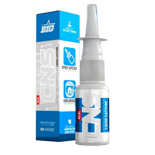 Real CNS Cafeína Liquida de la marca BIG en Pre / Intra / Post