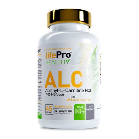ALC 1000mg Acetil L-Carnitina de la marca LifePRO en L-Carnitina y cafeína