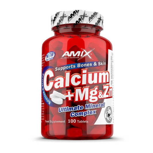 Calcio + Magnesio + Zinc de la marca Amix Nutrition en Vitaminas y Minerales