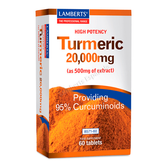 Cúrcuma 20.000mg de la marca Lamberts en Lamberts