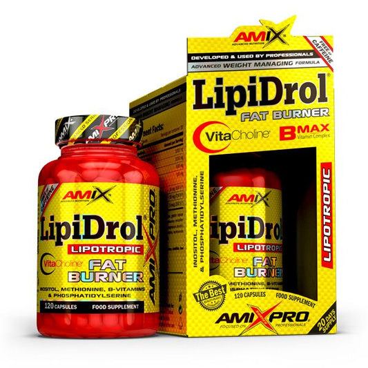 Lipidrol Fat Burner de la marca AmiXpro Series en L-Carnitina y cafeína