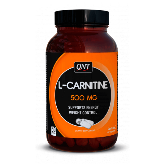 L-Carnitina 500mg de la marca QNT en L-Carnitina y cafeína