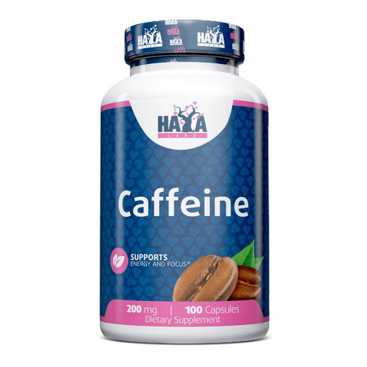 Cafeína 200mg de la marca Haya Labs en Pre / Intra / Post
