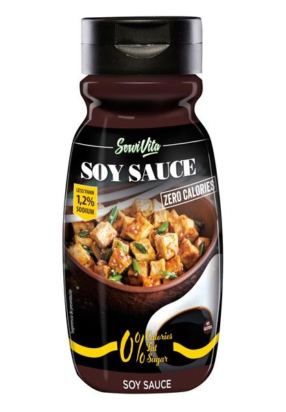 Salsa de Soja 0% de la marca Servivita en Servivita