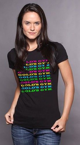 Camiseta Neon Repeat Tee - Gold's Gym 0