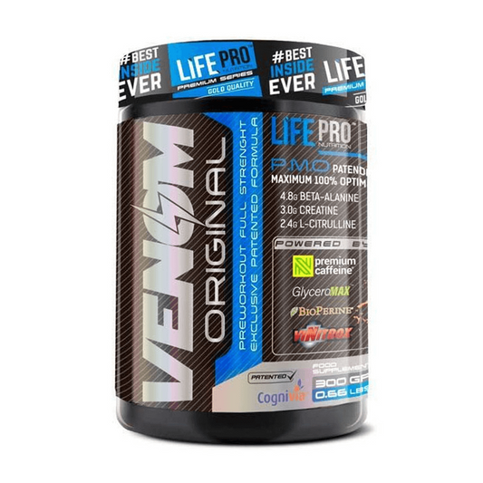 Venom Original de la marca LifePRO en Pre / Intra / Post