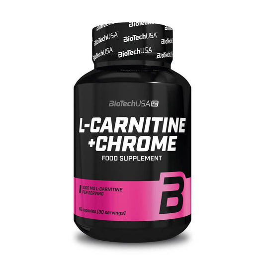 L-Carnitina + Cromo de la marca Biotech USA en L-Carnitina