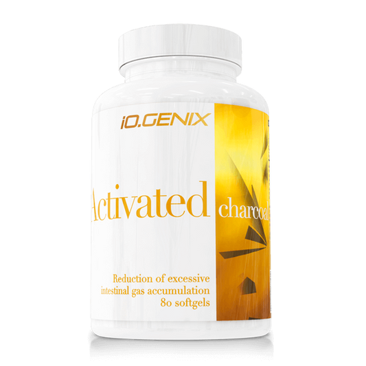 Carbón Activo de la marca IO.Genix en L-Carnitina y cafeína