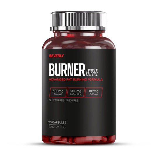 Burner Extreme de la marca Beverly Nutrition en L-Carnitina y cafeína
