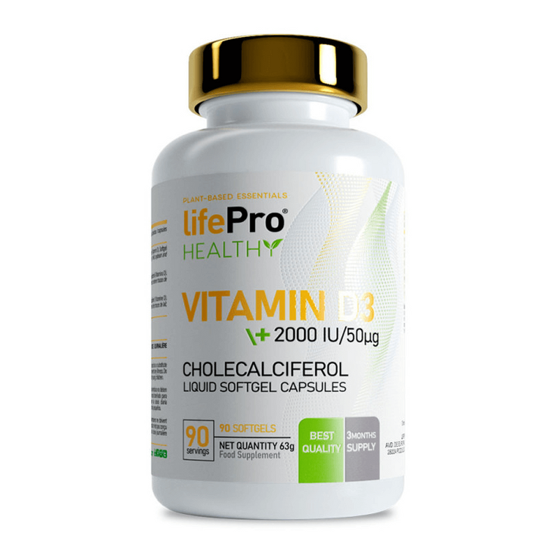 Vitamina D3 2000IU - LifePRO 0