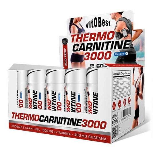 Thermo Carnitine 3000 de la marca VitoBest en L-Carnitina y cafeína
