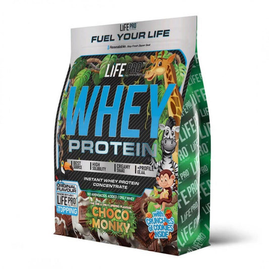Whey Protein Choco Monky de la marca LifePRO en LifePRO