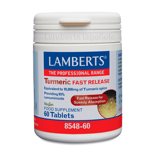 Cúrcuma de Liberación Rápida de la marca Lamberts en Lamberts