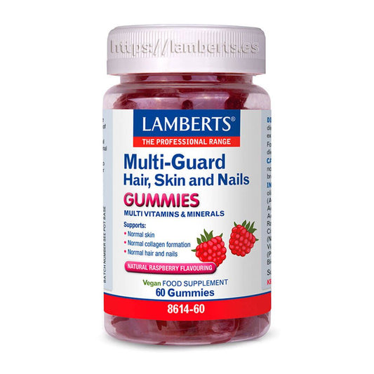 Multi-Guard Gummies Cabello, Piel y Uñas de la marca Lamberts en Piel Pelo y Uñas