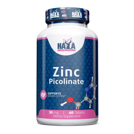 Picolinato de Zinc 30mg de la marca Haya Labs en Nutrición deportiva