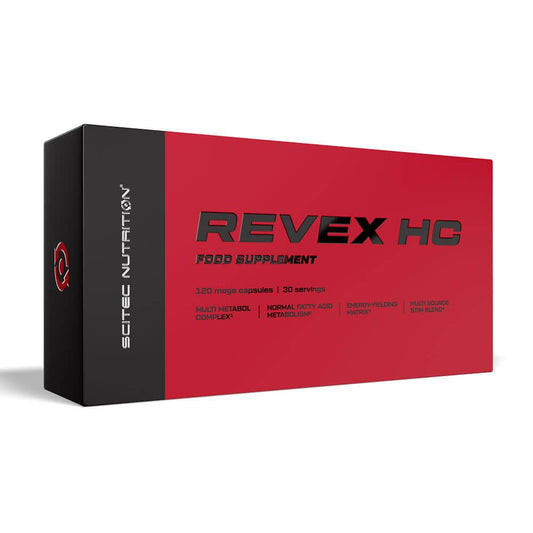 Revex HC de la marca Scitec Nutrition en L-Carnitina y cafeína