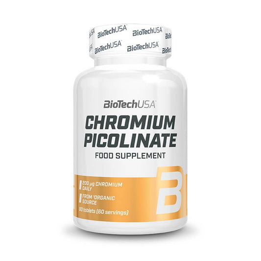 Picolinato De Cromo de la marca Biotech USA en L-Carnitina y cafeína