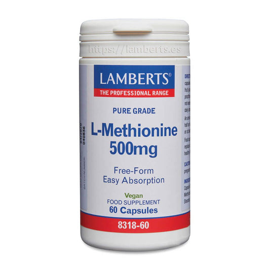 L-Metionina 500mg de la marca Lamberts en Lamberts