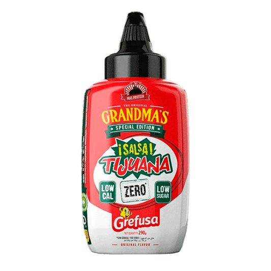 Salsa Tijuana Zero Edición Especial Grefusa de la marca Max Protein en Max Protein