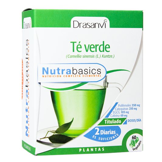 Té Verde Nutrabasics de la marca Drasanvi en L-Carnitina y cafeína