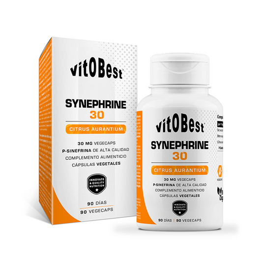 Synephrine 30 (Sinefrina) de la marca VitoBest en L-Carnitina y cafeína