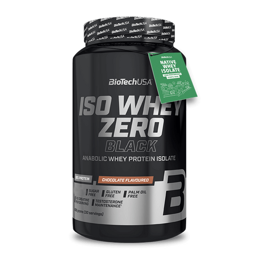 Iso Whey Zero Black de la marca Biotech USA en Proteinas sin gluten