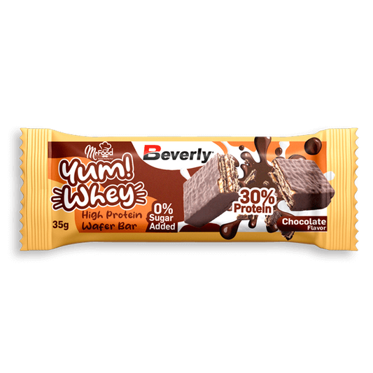 Barrita Yum! Whey Wafer Bar de la marca Beverly Nutrition en Barritas