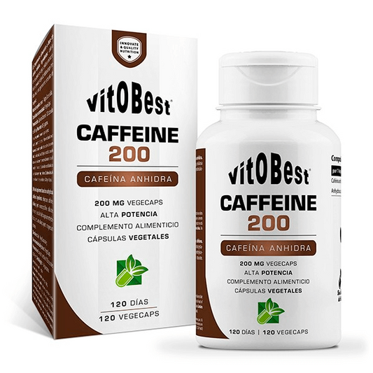 Cafeína 200 de la marca VitoBest en VitoBest