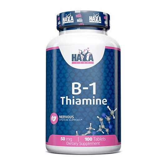 Vitamina B1 Tiamina 50mg de la marca Haya Labs en Vitamina B