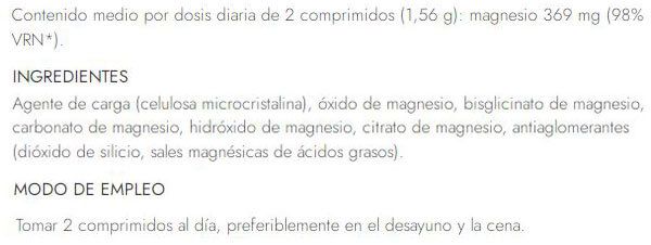 Información nutricional