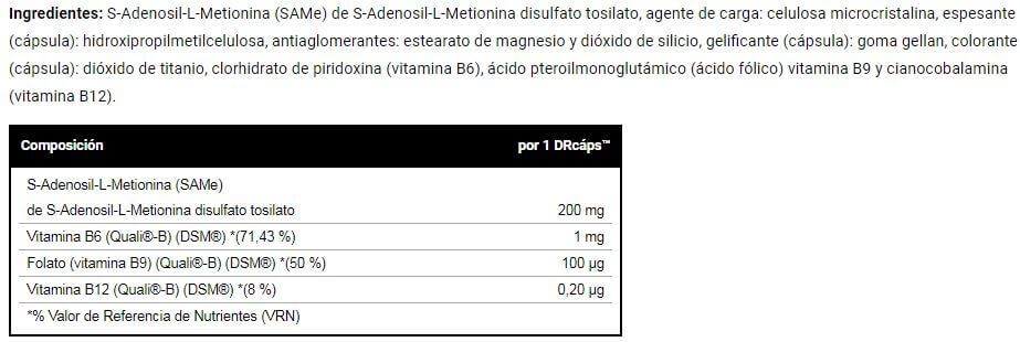 Información nutricional