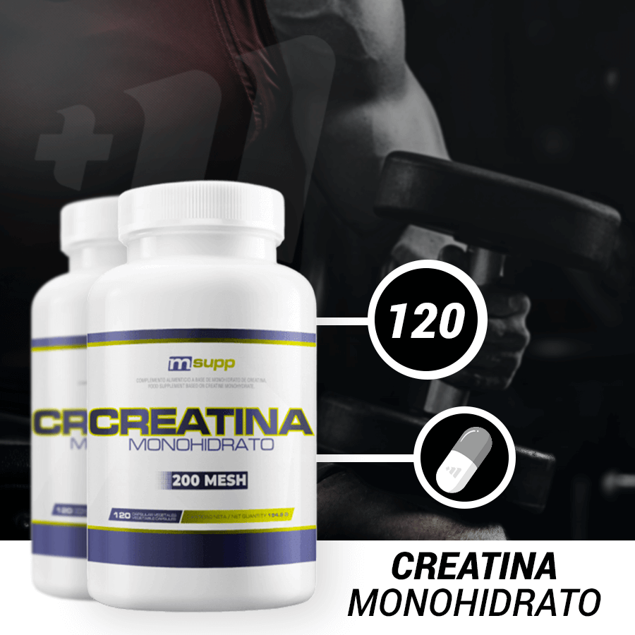Creatina 200 Mesh - 120 Cápsulas Vegetales de MM Supplements - details 0
