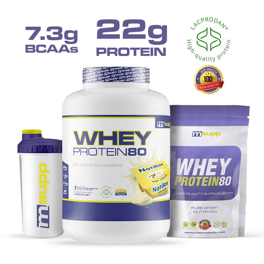 WHEY PROTEIN 80 - MUSCOLO